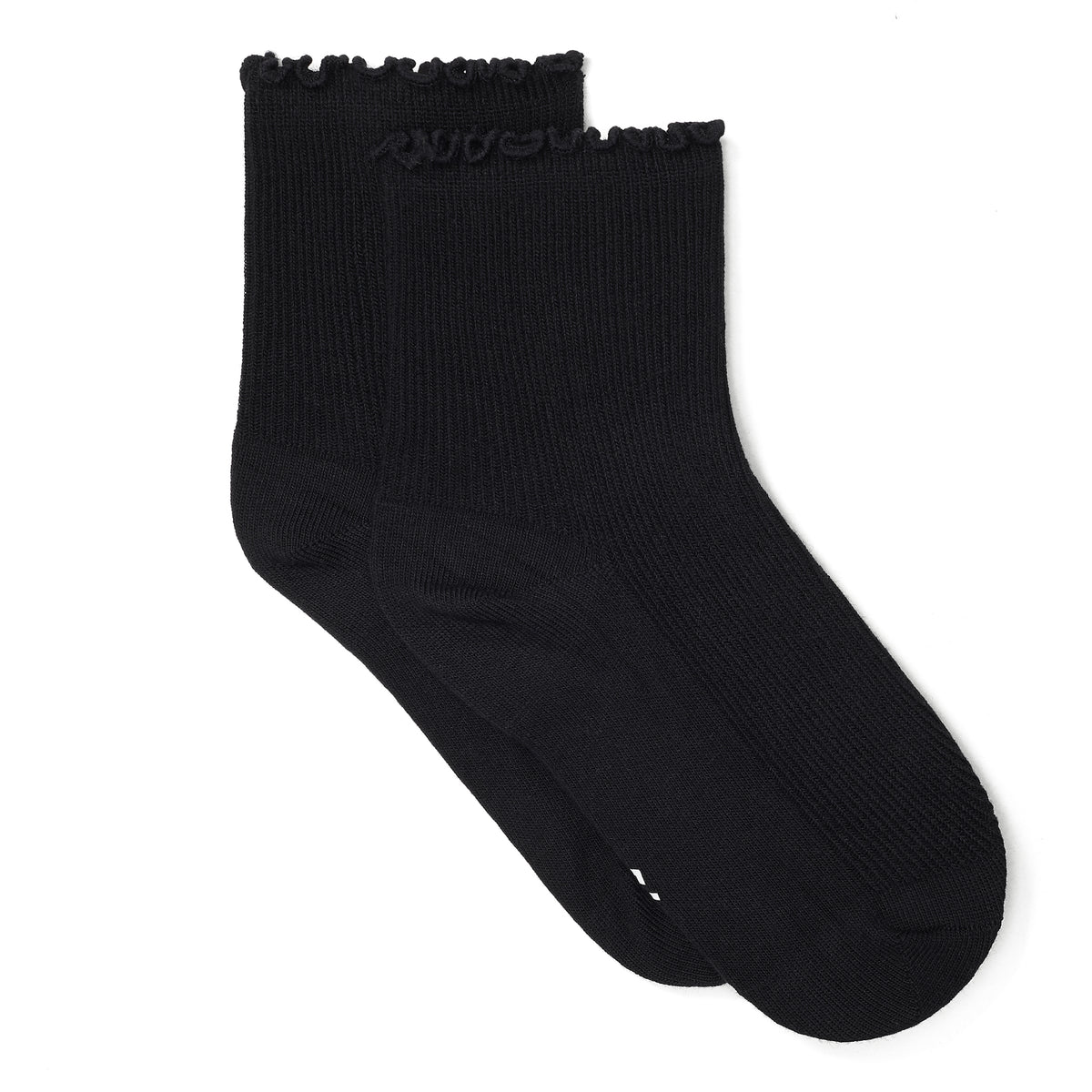 Rollie Nation Quarter Frill Socks Black