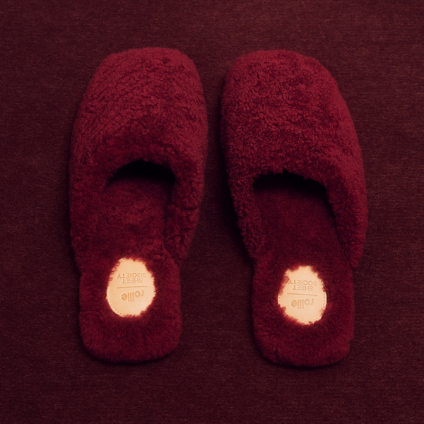 Rollie x SS Wonder Slipper Burgundy