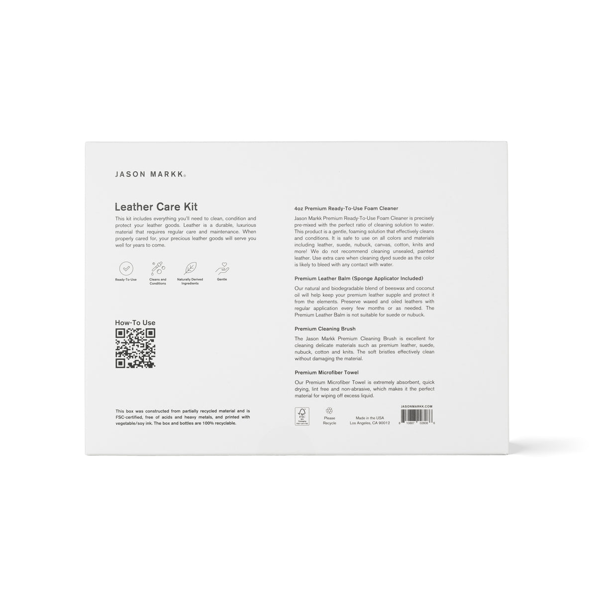 Jason Markk Leather Care Kit