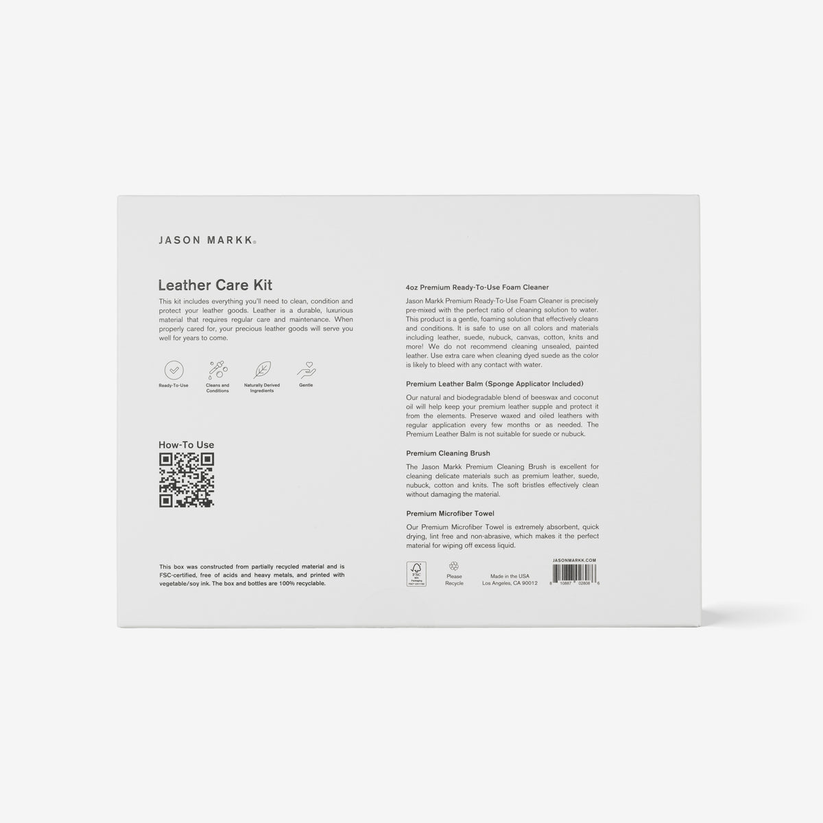 Jason Markk Leather Care Kit