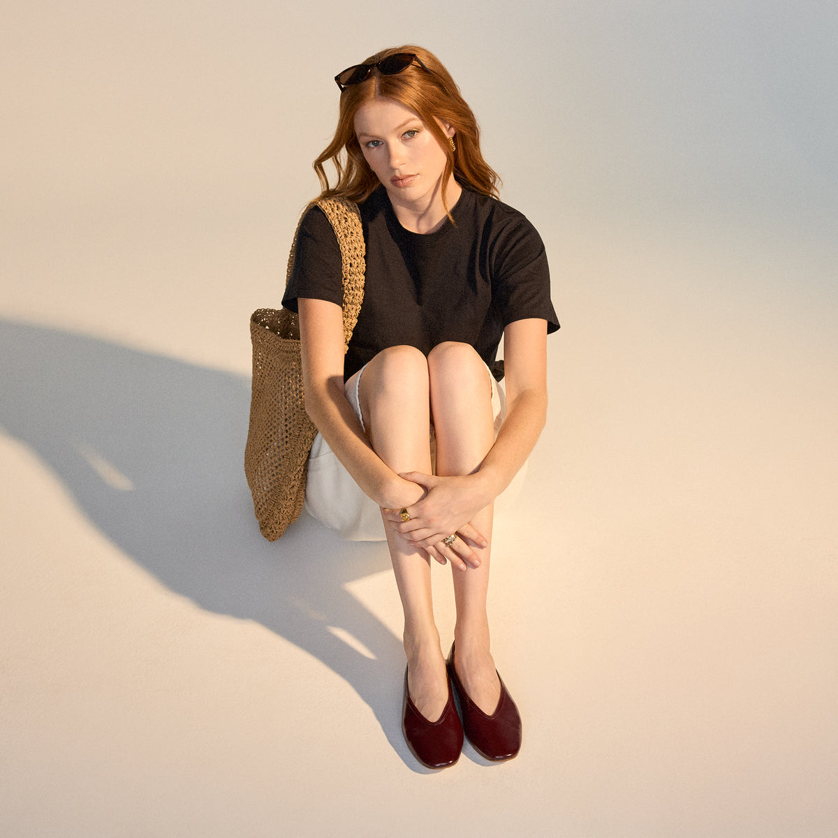 Ballet V Dark Cherry