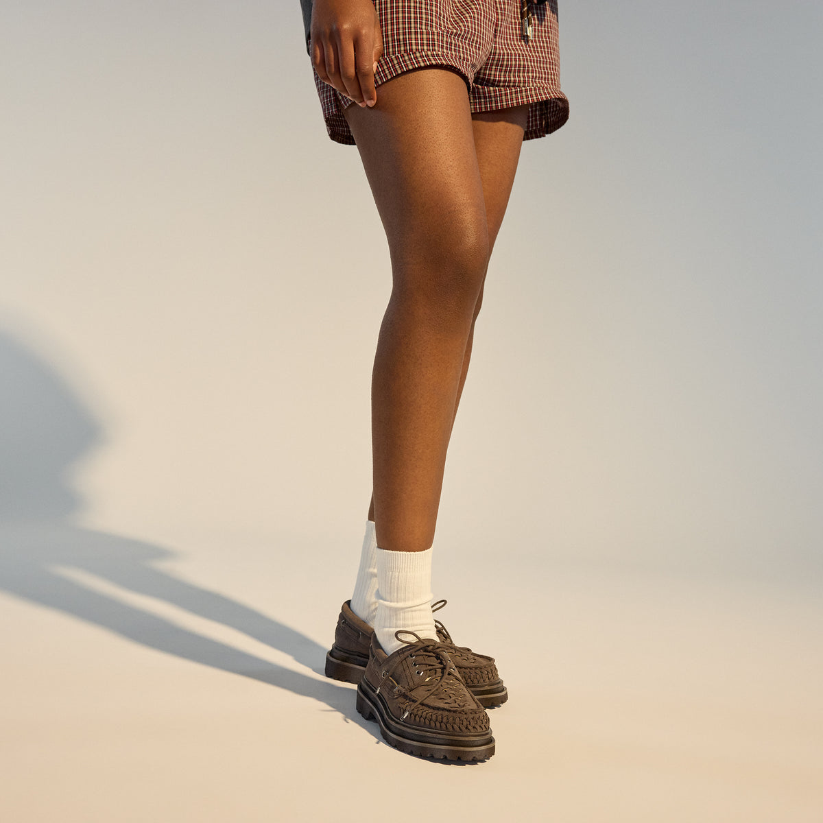 Boat Huarache Step Chocolate