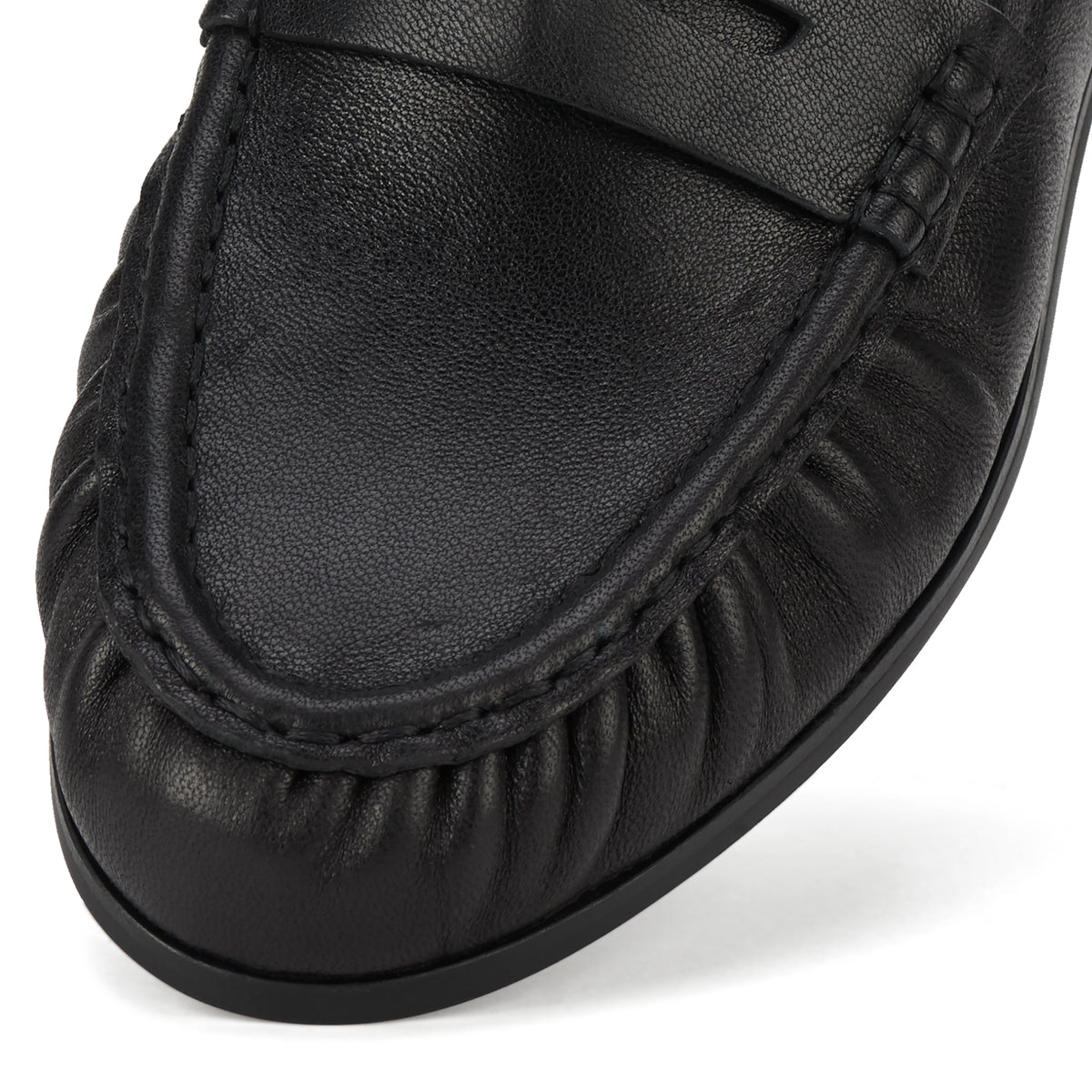 Hudson Moccasin Black Lacquer