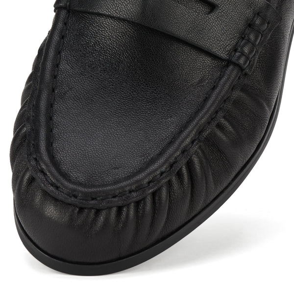 Hudson Moccasin Black Lacquer