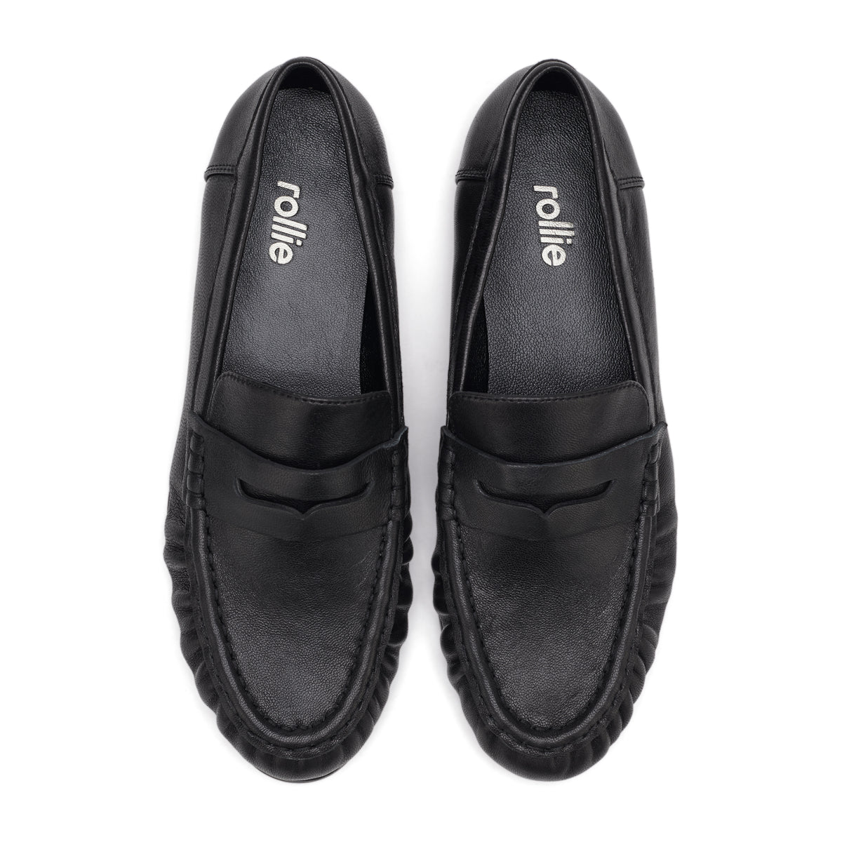 Hudson Moccasin Black Lacquer