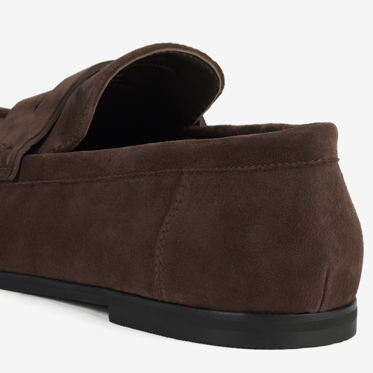 Hudson Moccasin Brown Suede