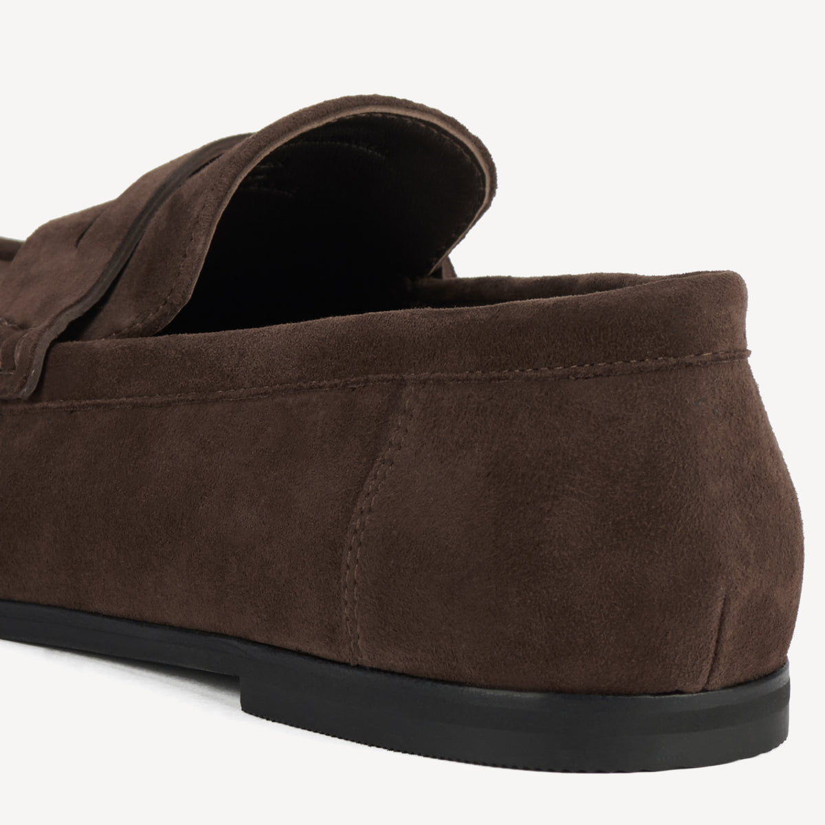 Hudson Moccasin Brown Suede