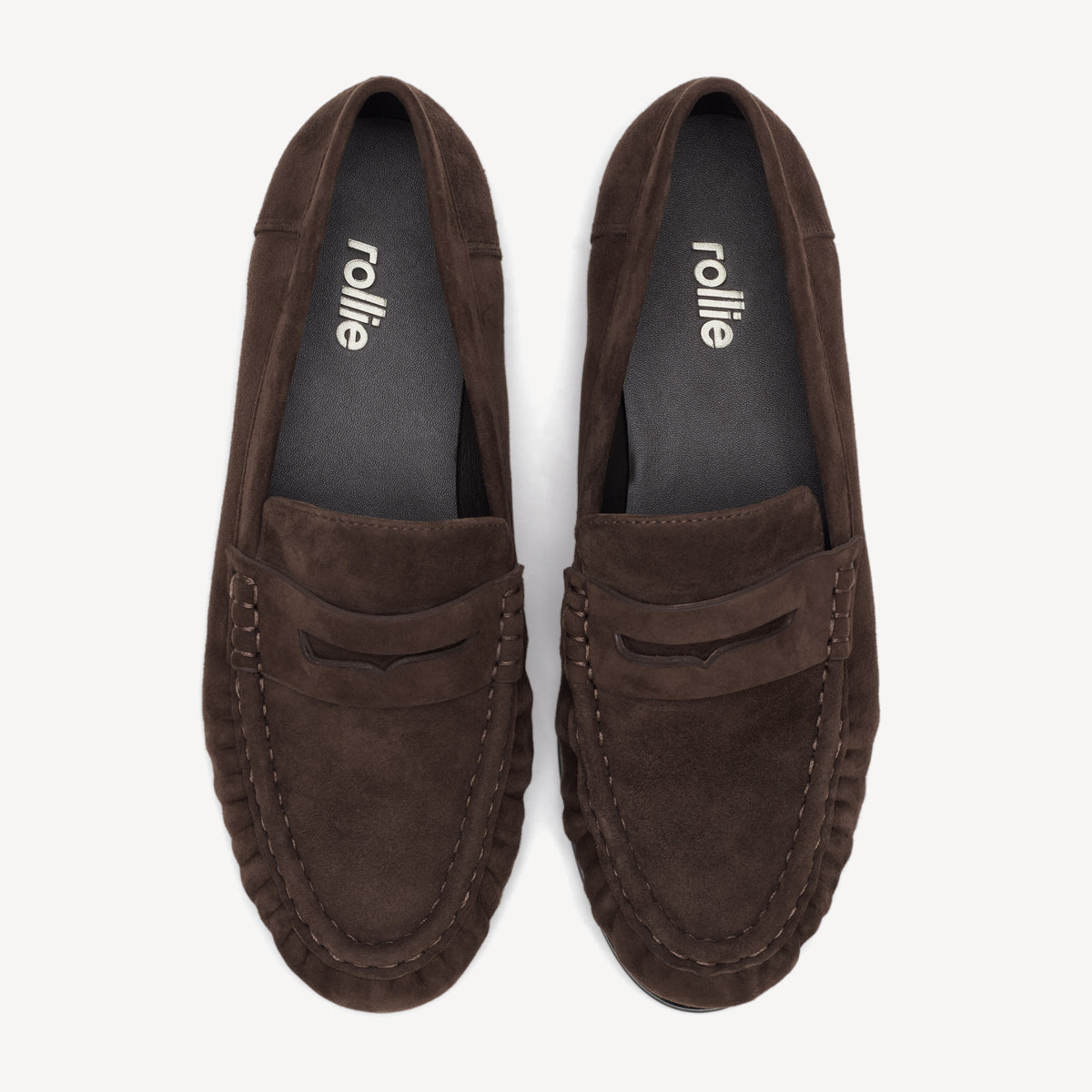 Hudson Moccasin Brown Suede