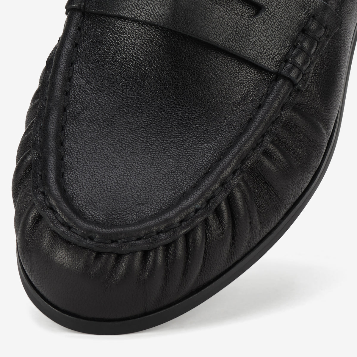 Hudson Moccasin Black Lacquer