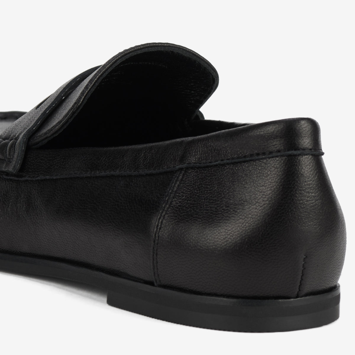 Hudson Moccasin Black Lacquer