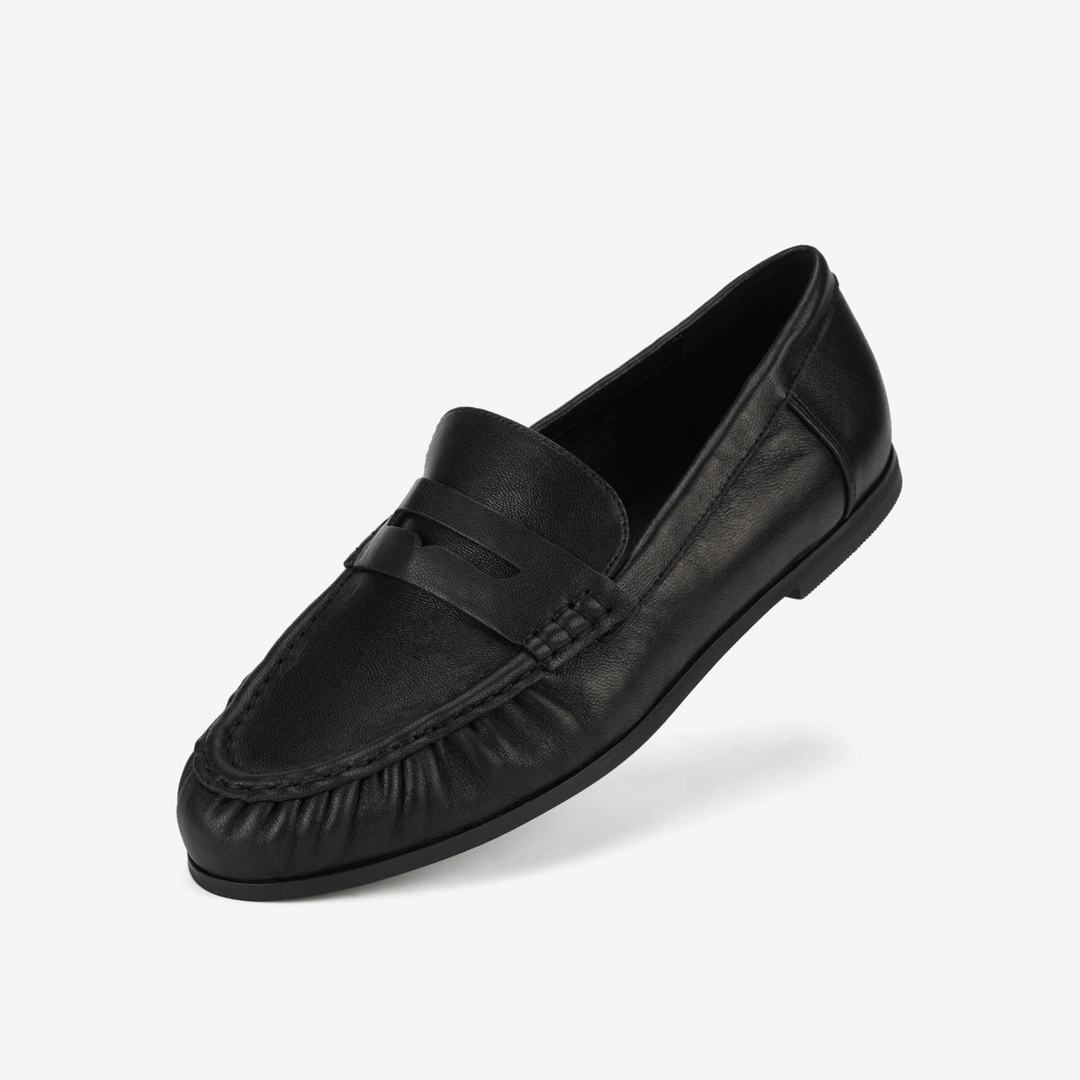 Hudson Moccasin Black Lacquer
