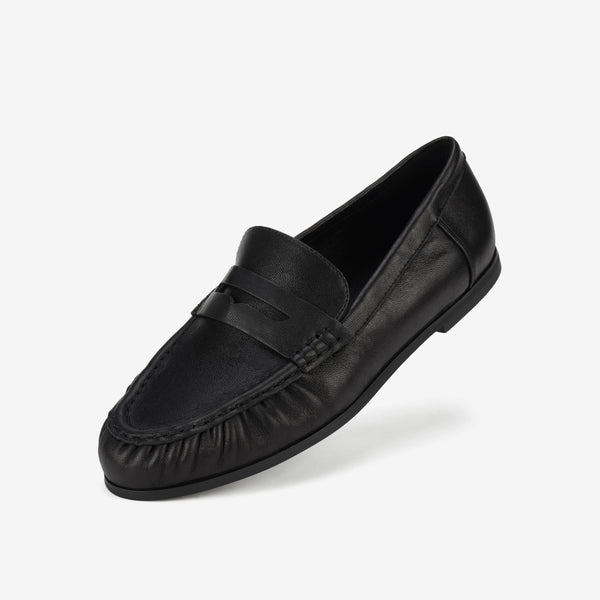 Hudson Moccasin Black Lacquer