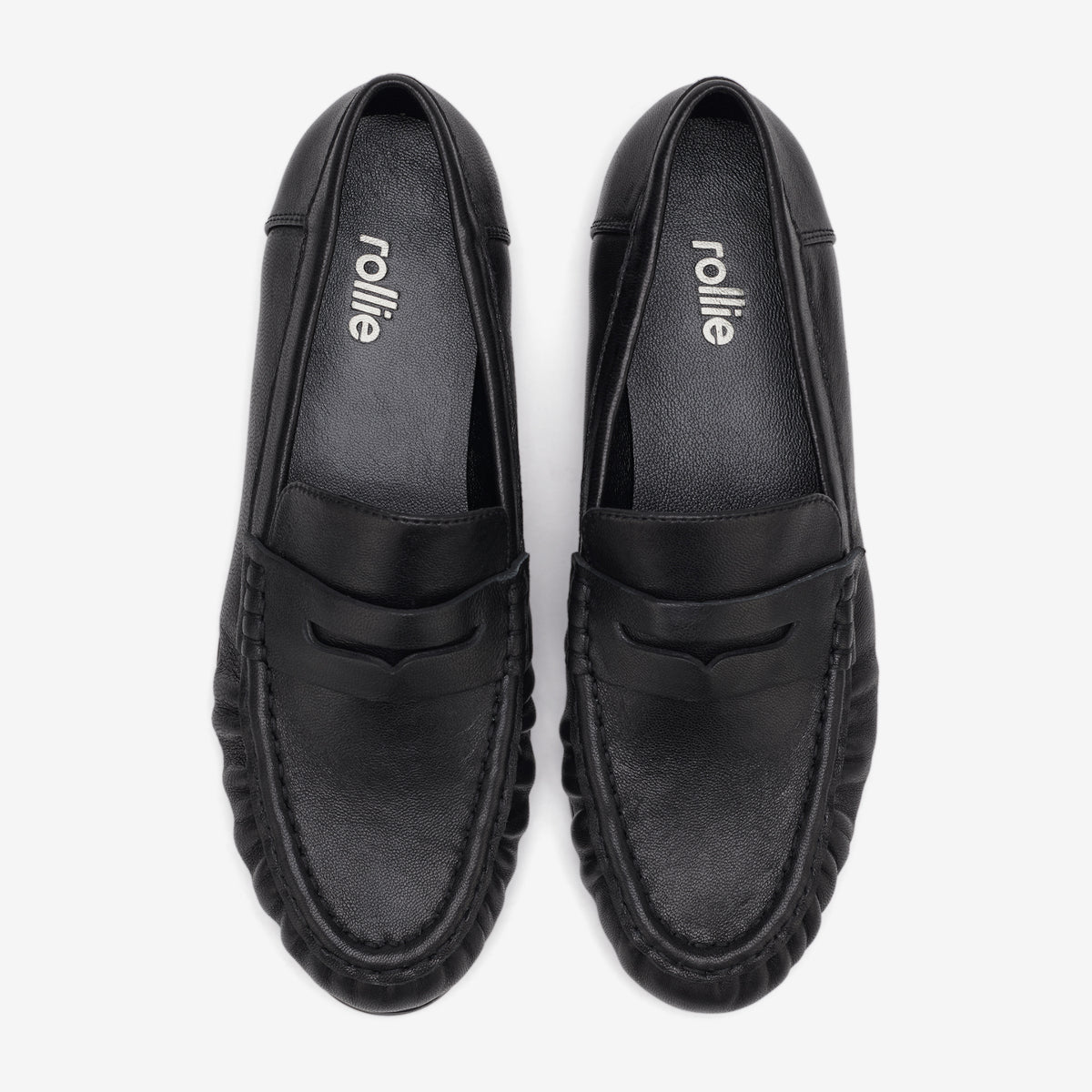 Hudson Moccasin Black Lacquer