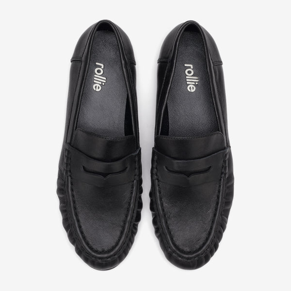 Hudson Moccasin Black Lacquer
