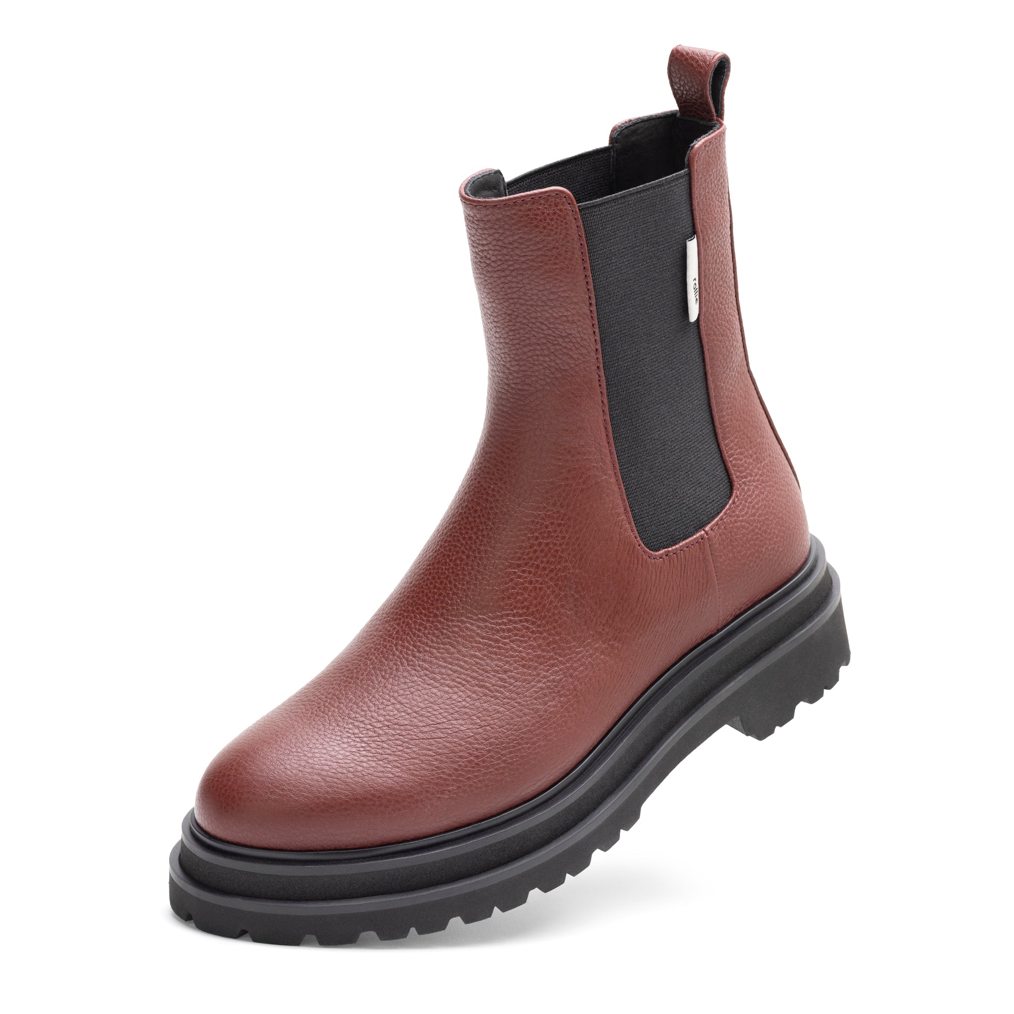 Wine chelsea boots clearance