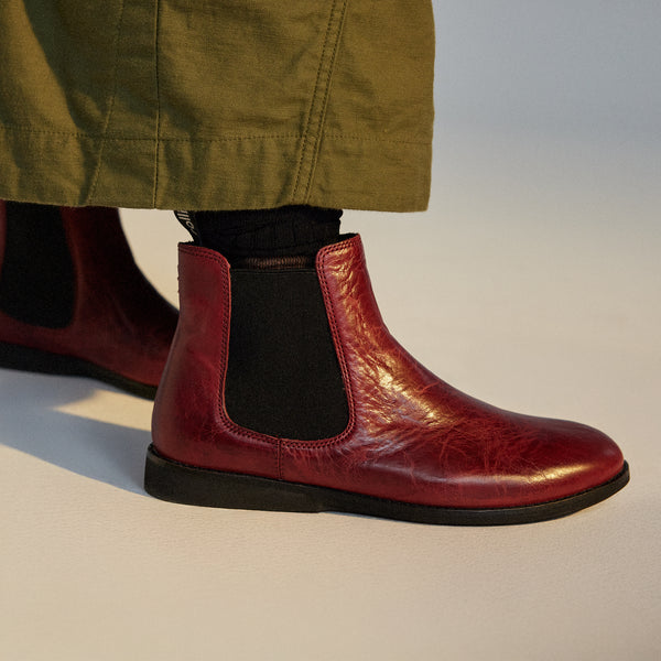 Chelsea Vintage Dark Red