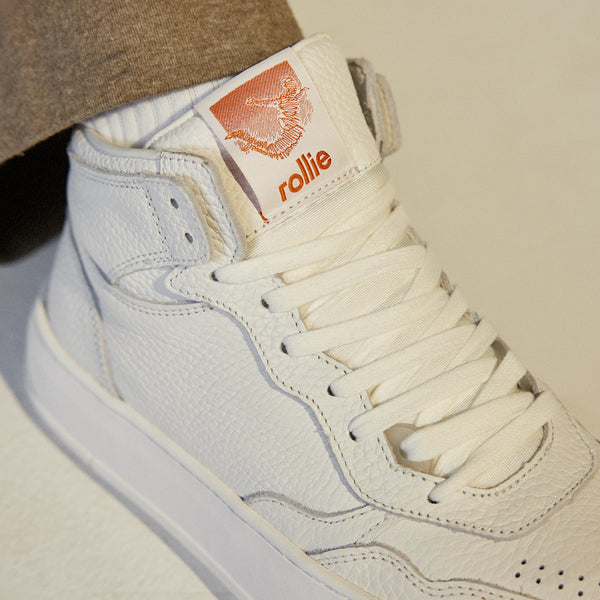 CourtPro Hi White Tumble