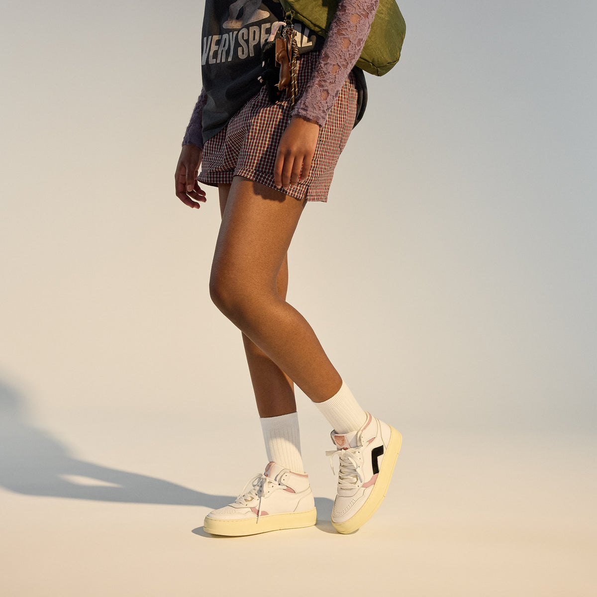 CourtPro High White/Rose Blush