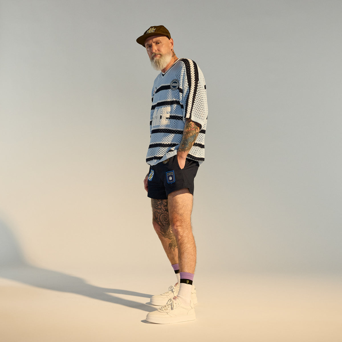 CourtPro Mens Low White Tumble