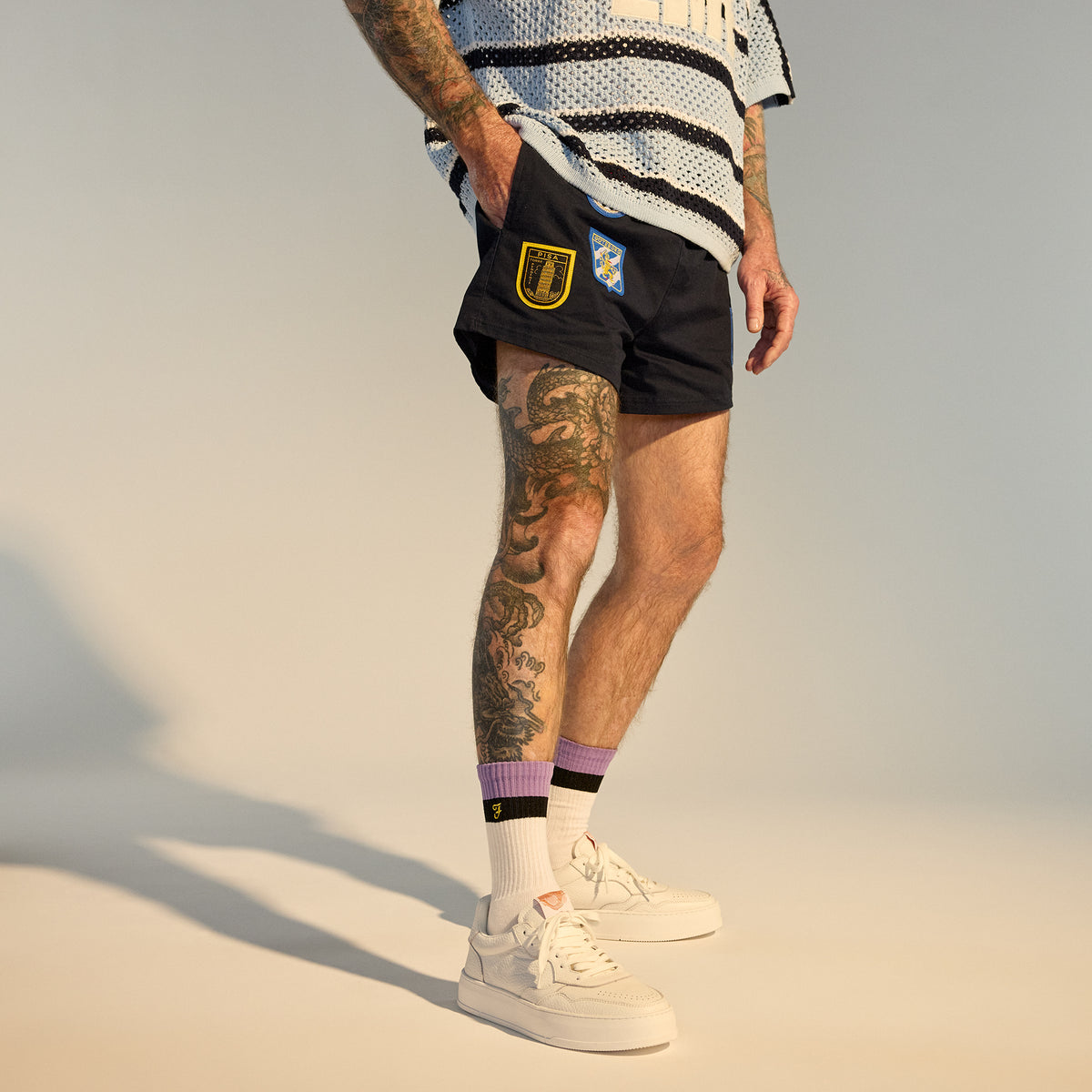 CourtPro Mens Low White Tumble