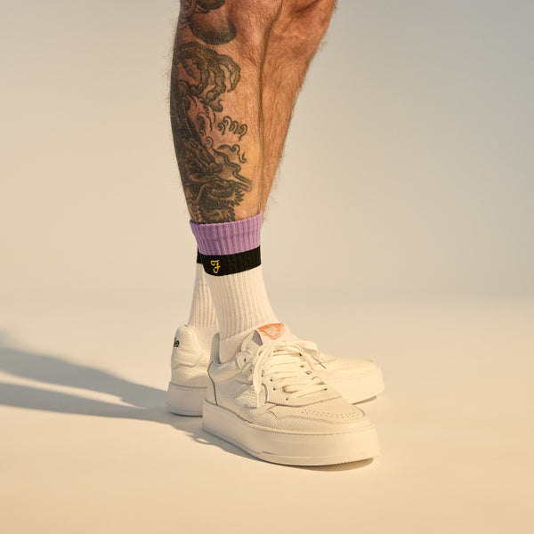 CourtPro Mens Low White Tumble