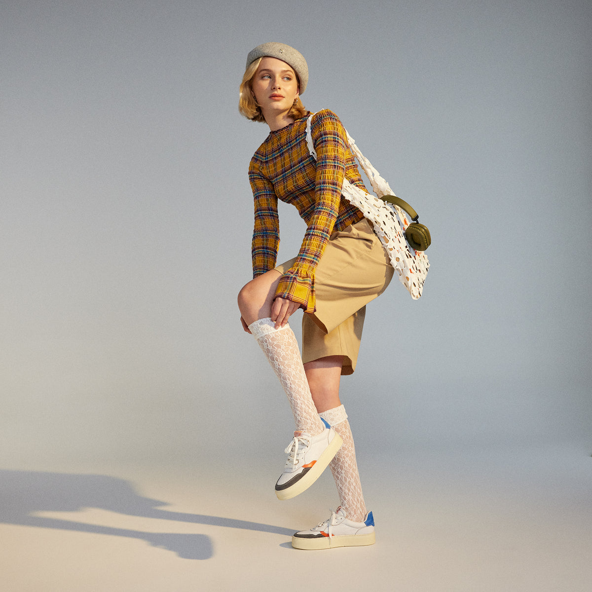 CourtPro Low Retro White