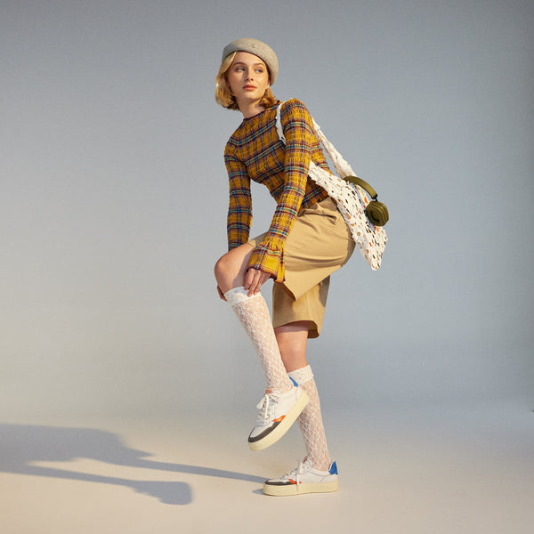 CourtPro Low Retro White