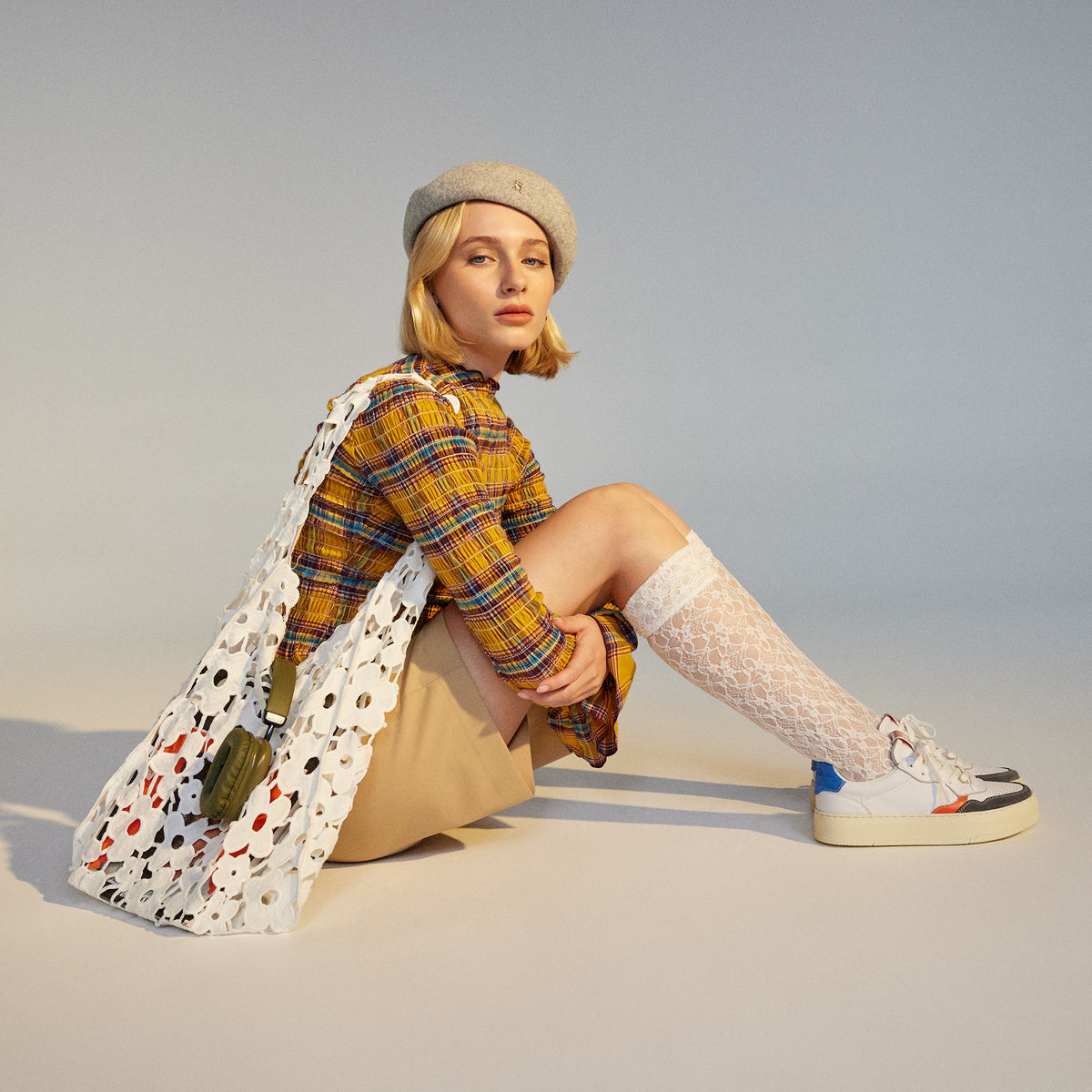 CourtPro Low Retro White