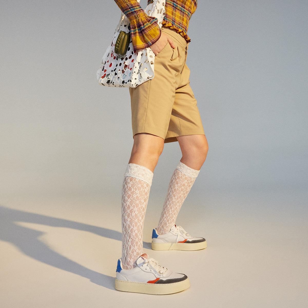 CourtPro Low Retro White