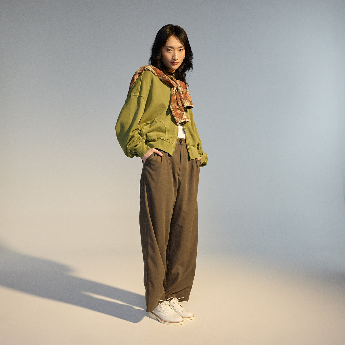 Derby Brogue Rise White