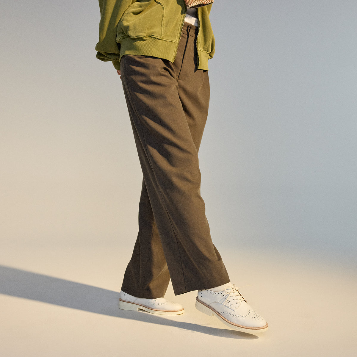 Derby Brogue Rise White