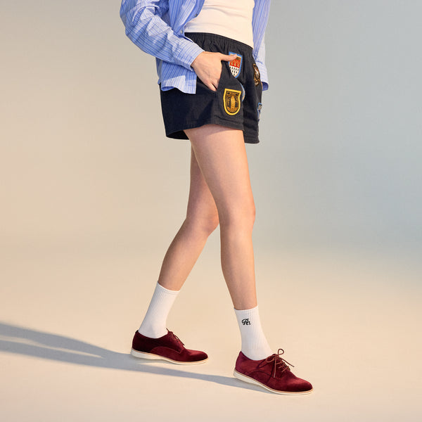Derby Dark Cherry Velvet