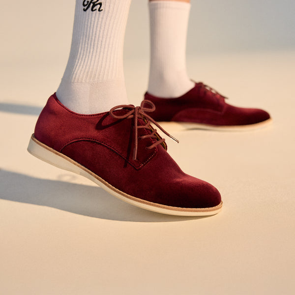 Derby Dark Cherry Velvet