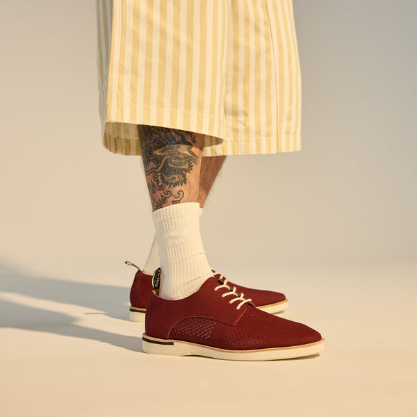 Derby Mens Punch Stack Merlot