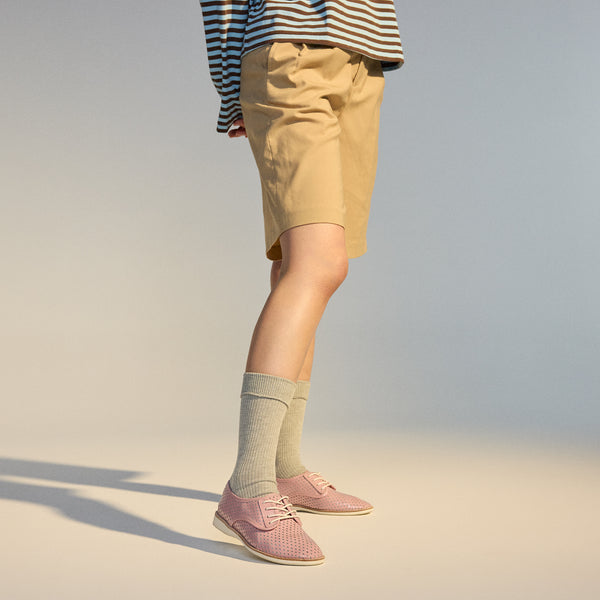 Derby Punch Overlay Rose Blush Pink/White