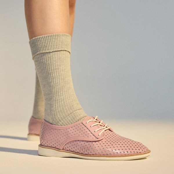 Derby Punch Overlay Rose Blush Pink/White