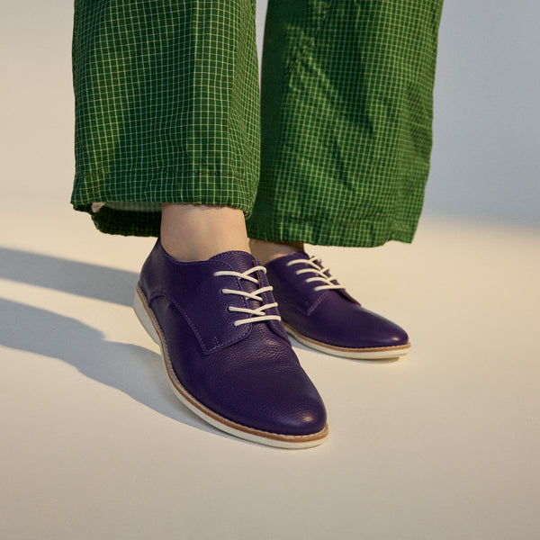 Derby Super Soft Deep Violet Tumble