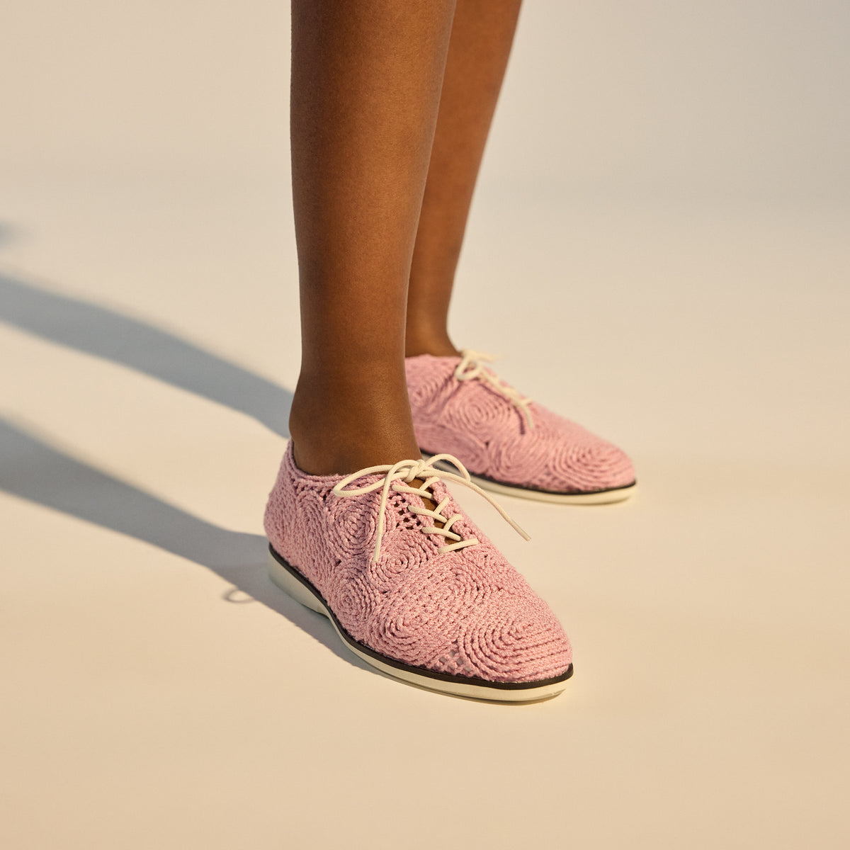 Derby Weave Rose Blush