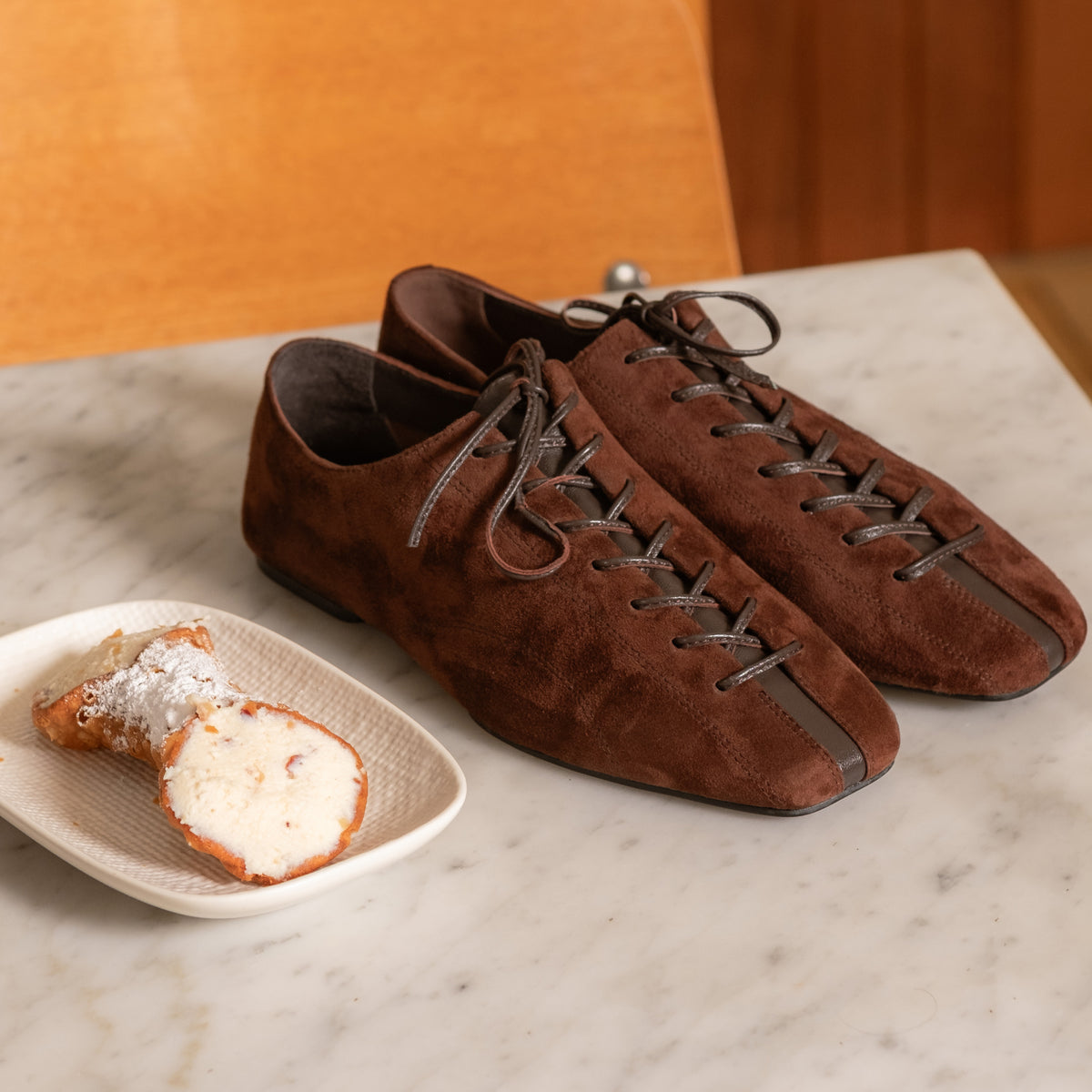 Eva Brown Suede