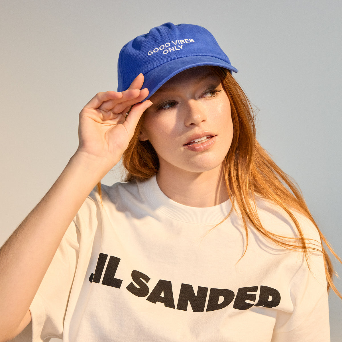 Good Vibes Cap Cobalt