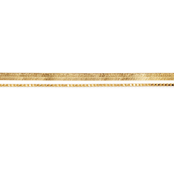 Anklet Double String SS Gold