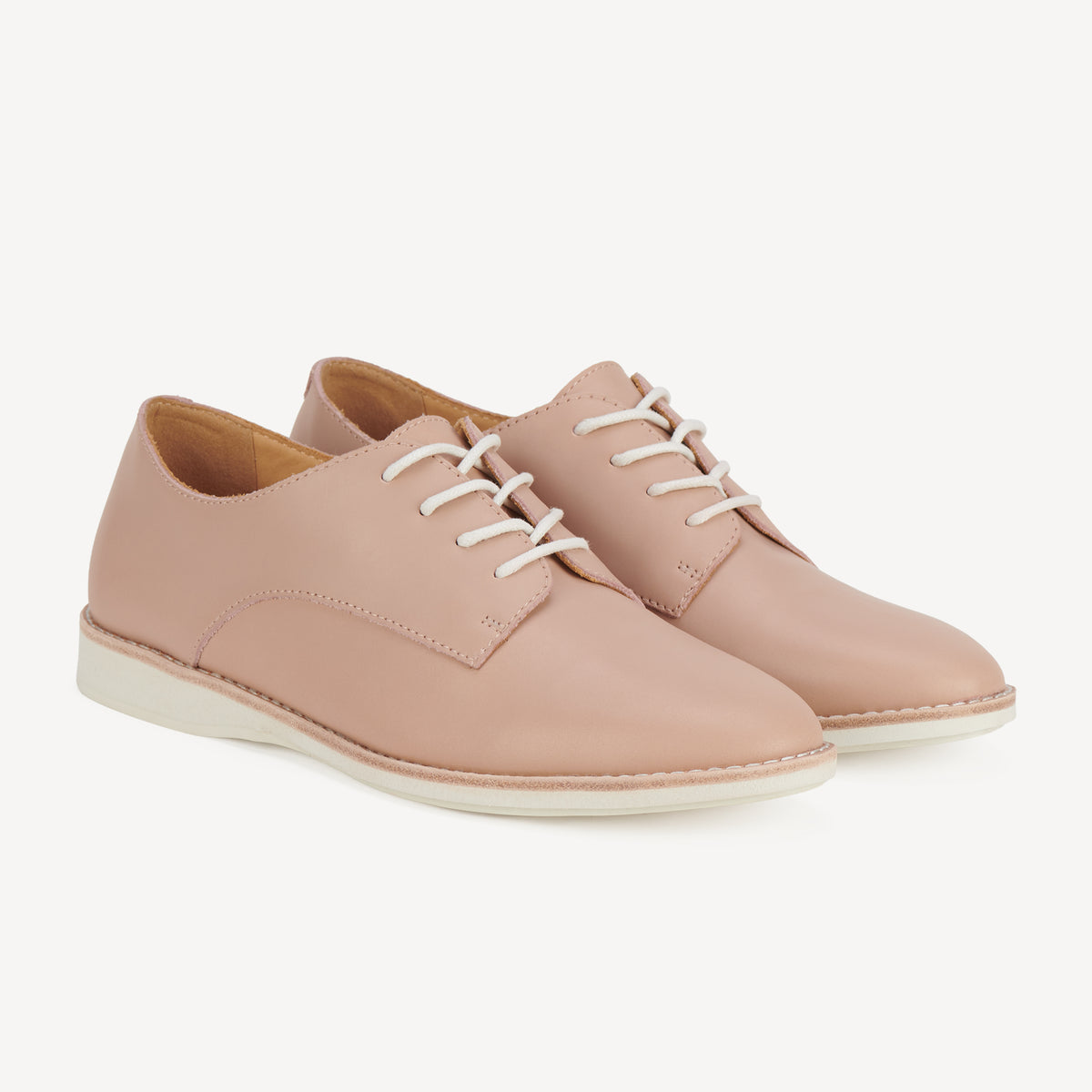 Rollie Derby Super Soft Chalk Pink — women's shoe, front view