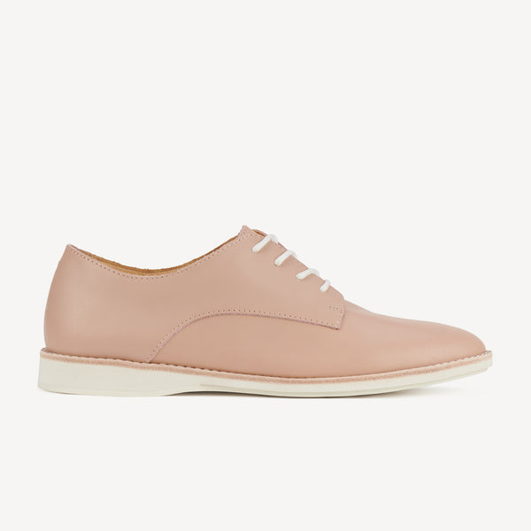 Rollie Derby Super Soft Chalk Pink — women's shoe, side profile