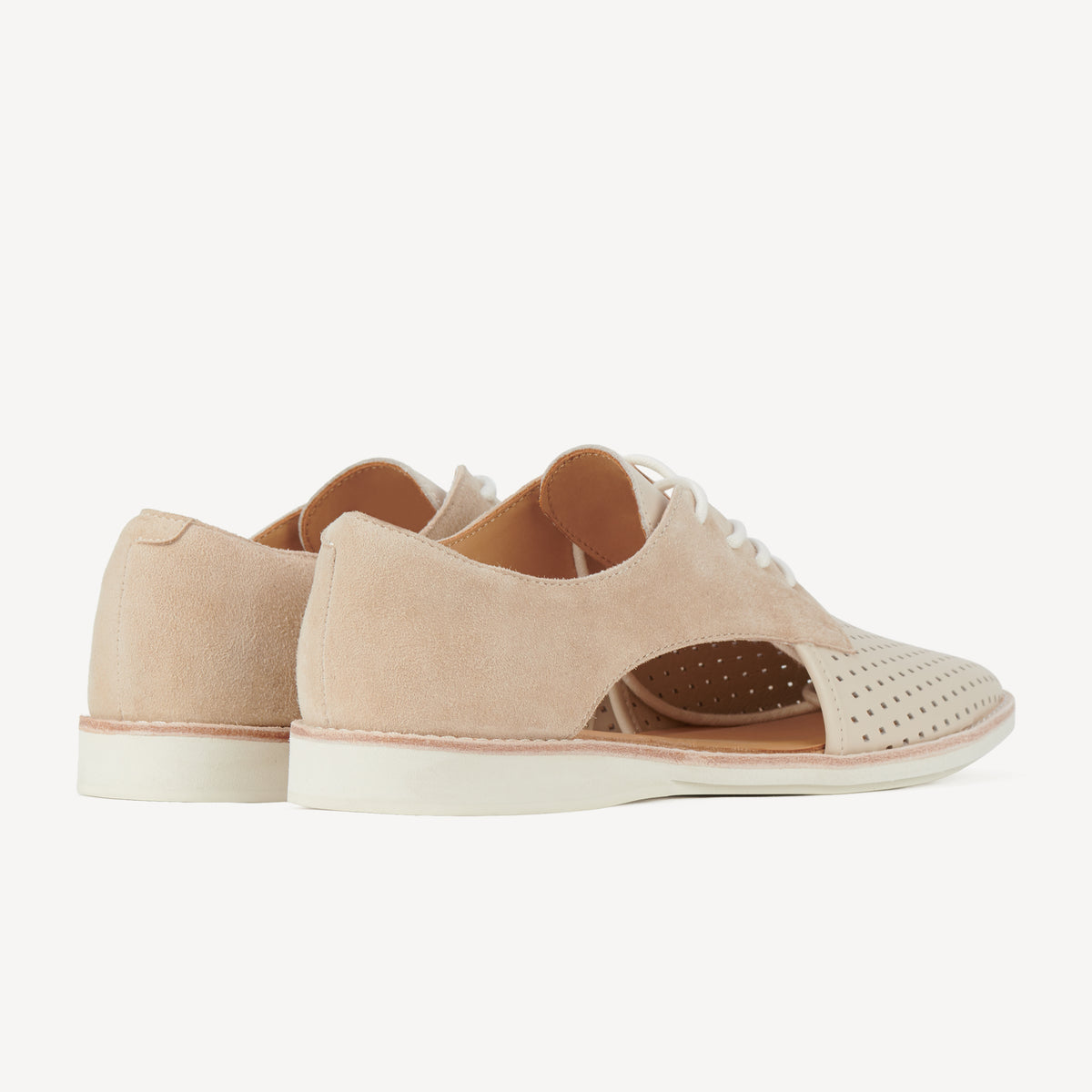 Sidecut Punch Walnut Suede/Bone