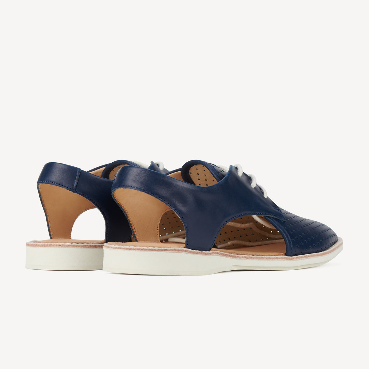 Slingback Punch Navy