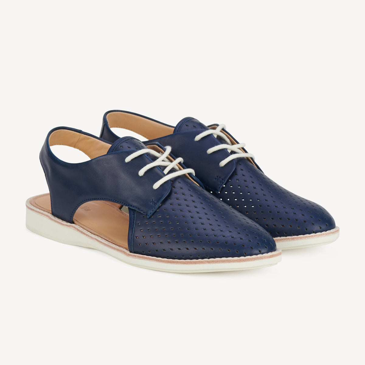 Slingback Punch Navy