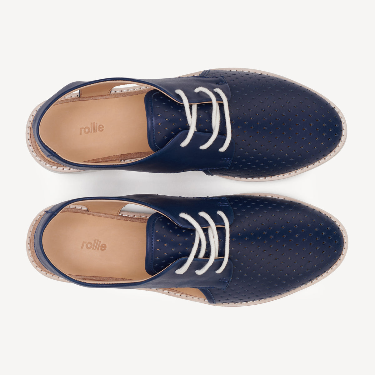 Slingback Punch Navy