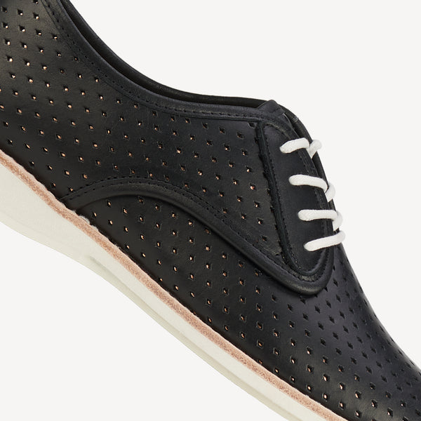 Derby Punch Overlay Black/Rose Gold