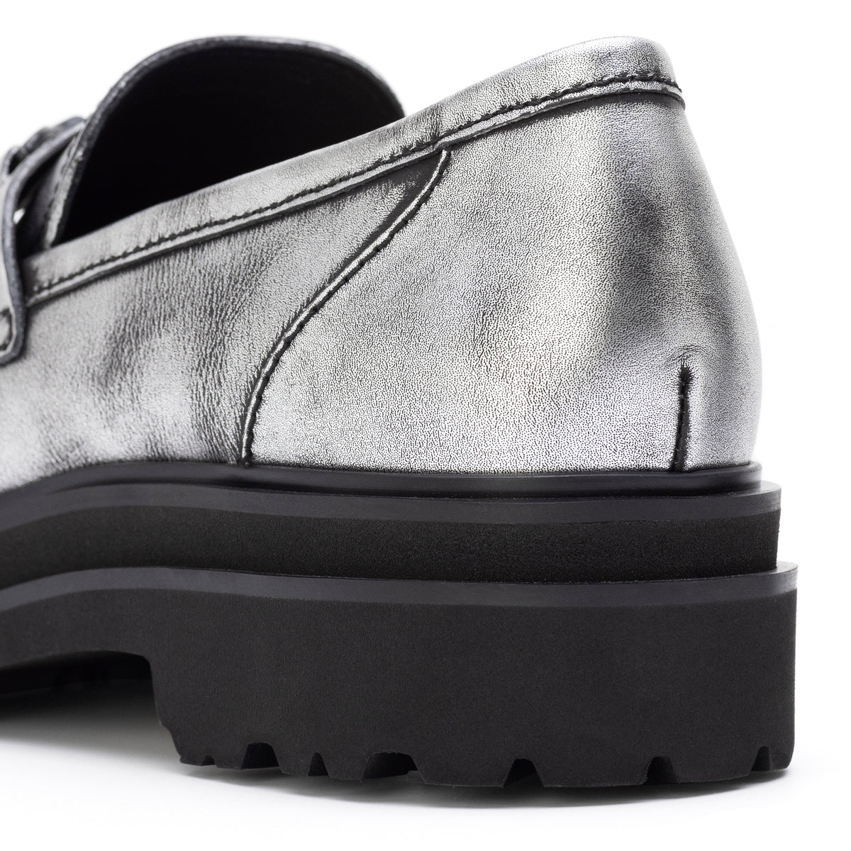 Loafer Step Brushed Silver