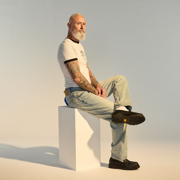 Loafer Mens Step Black Sleek